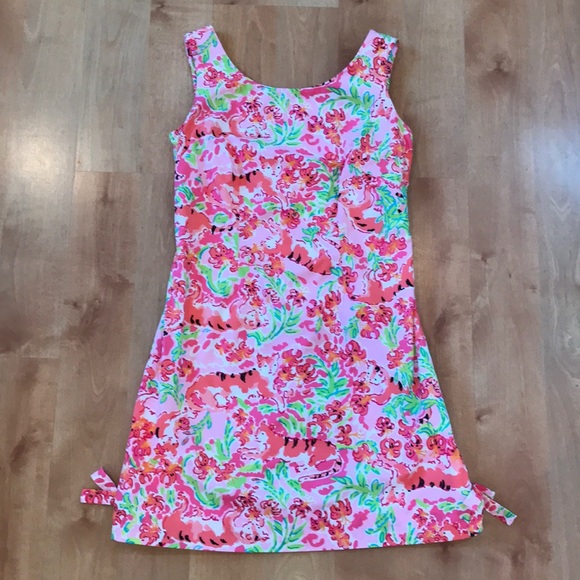 Lilly Pulitzer Dresses & Skirts - Lilly Pulitzer Call Me Kitty Cat Delia Shift Dress